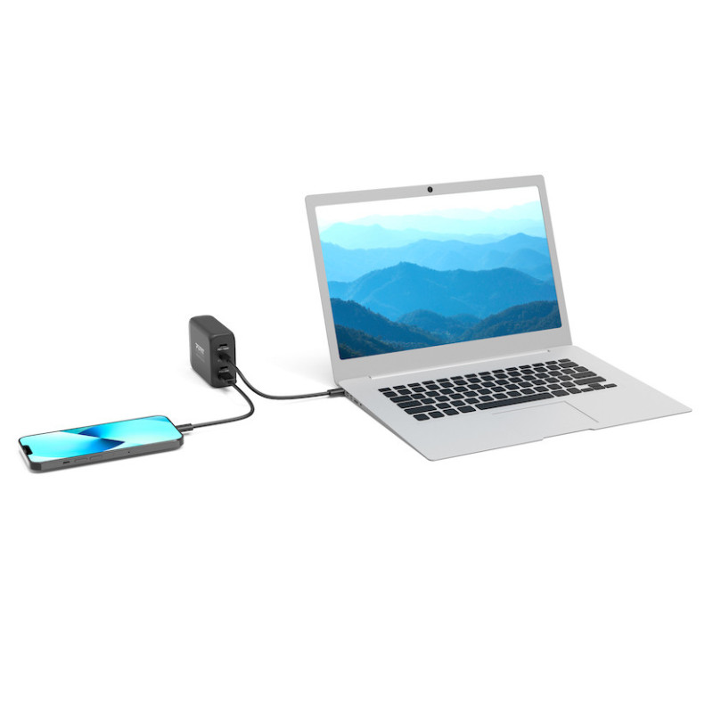 GaN 130W USB-C & USB-A Wall Charger – PORT Connect