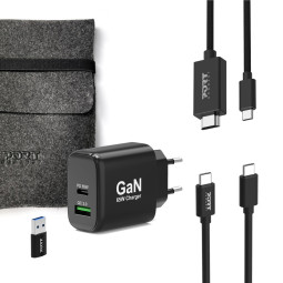 4-IN-1 STARTER PACK 65W GaN CHARGER