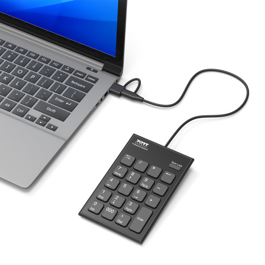 Wired USB-C & USB-A Numeric Keypad
