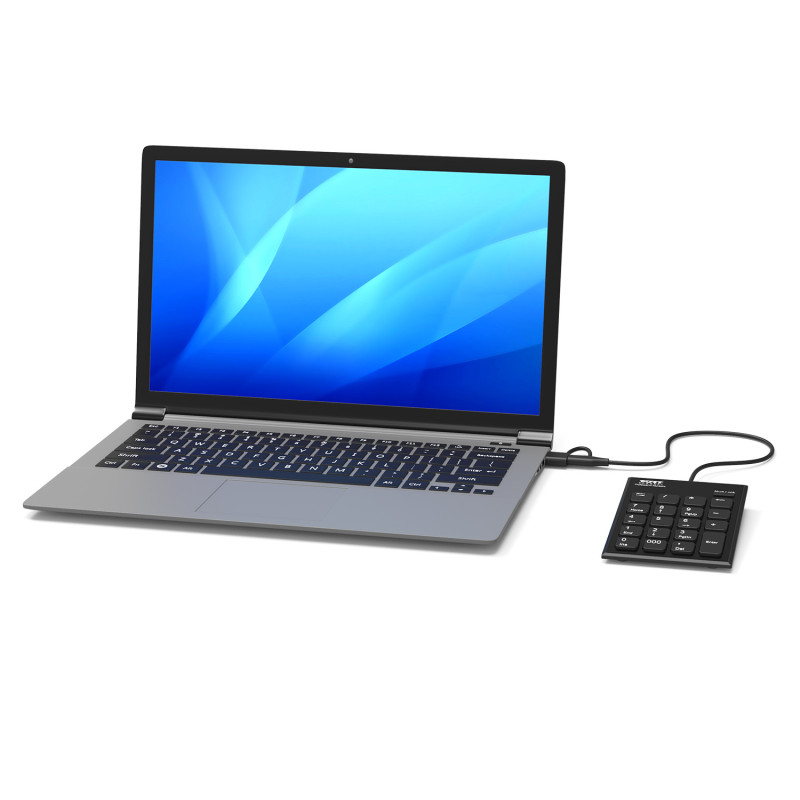 Wired USB-C & USB-A Numeric Keypad