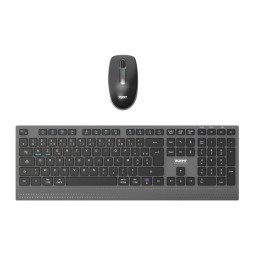 Pack clavier souris sans fil OPTIMUM Azerty - Bluetooth e 2,4 GHz