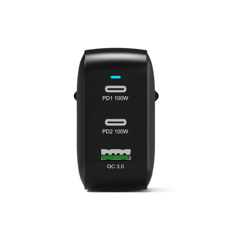 Chargeur GaN² 100W USB-C & USB-A -