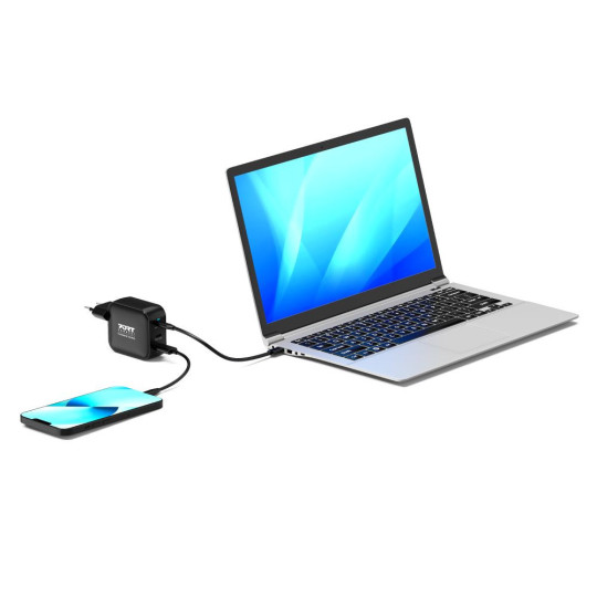 Chargeur GaN² 100W USB-C & USB-A -