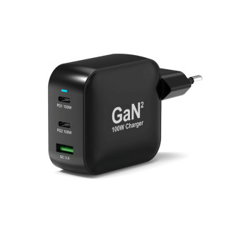 Chargeur GaN² 100W USB-C & USB-A -