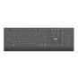 Drahtlose Azerty-Tastatur mit Hintergrundbeleuchtung - 2,4 GHz & Bluetooth ||