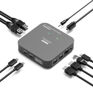 Station d’accueil USB-C 2x4K 85W – PORT Connect