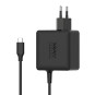 65W GaN USB-C charger with fixed cable –