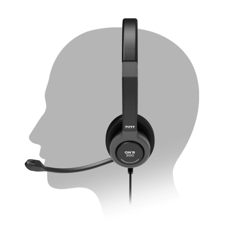 Casque filaire USB-C / USB-A stéréo PRO ON'R 300