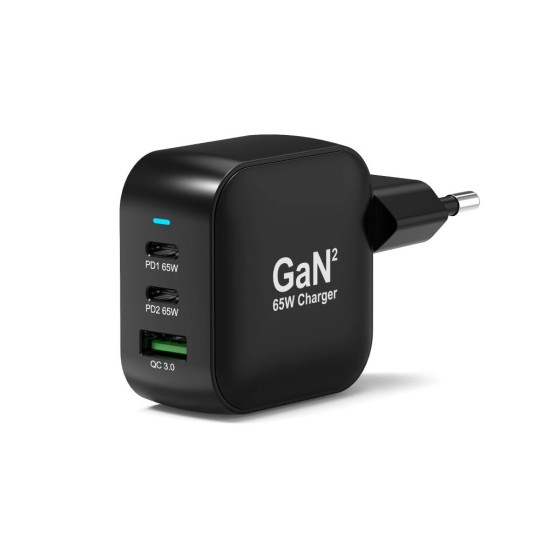 Chargeur mural GaN2 65W USB-C & USB-A – PORT Connect