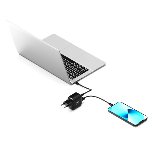Chargeur mural GaN2 65W USB-C & USB-A – PORT Connect