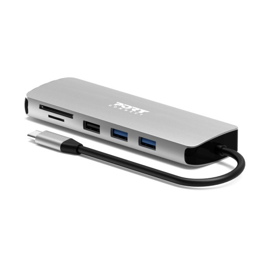 USB-C-Dockingstation 4K 85 W mit 9 Anschlüssen | PORT Connect