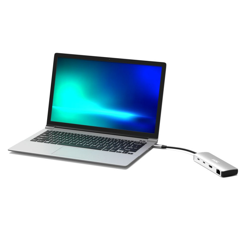 Station d’accueil USB-C 4K 85W 9 ports | PORT Connect