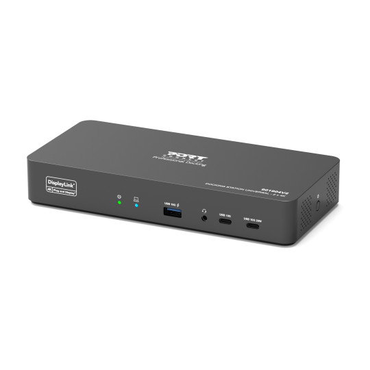 2 x 4K 96W 11-port USB-C docking station | PORT Connect