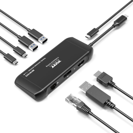 Estação de acoplamento USB-C 4K 100 W com 7 portas | PORT Connect