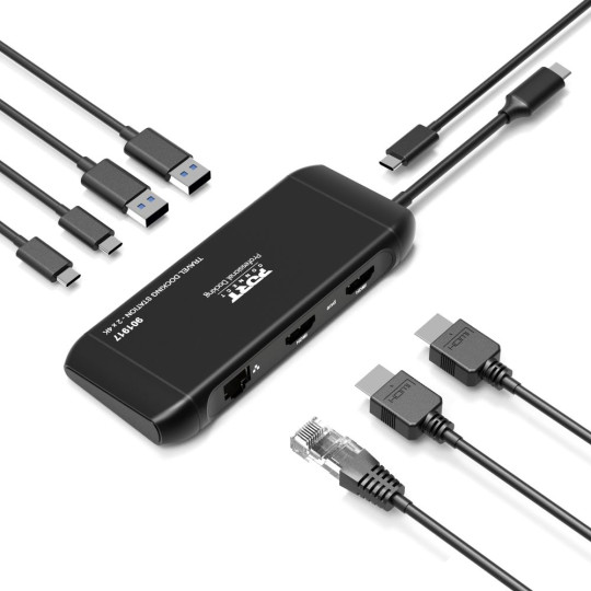 Station d’accueil USB-C 2x 4K 100W 7 ports | PORT Connect