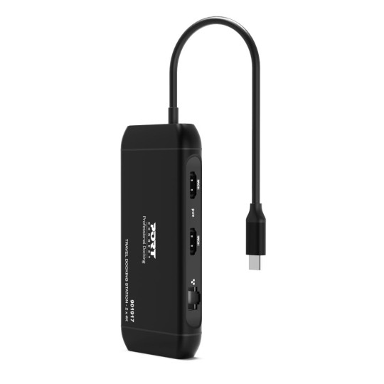 Estación de acoplamiento USB-C 2x 4K 100 W 7 puertos | PORT Connect