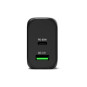 Chargeur GaN 65W USB-C & USB-A PORT Connect – Rapide, Compact, Universel