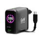 Chargeur mural GaN² 100W PD 3.0 OLED USB-C – PORT Connect