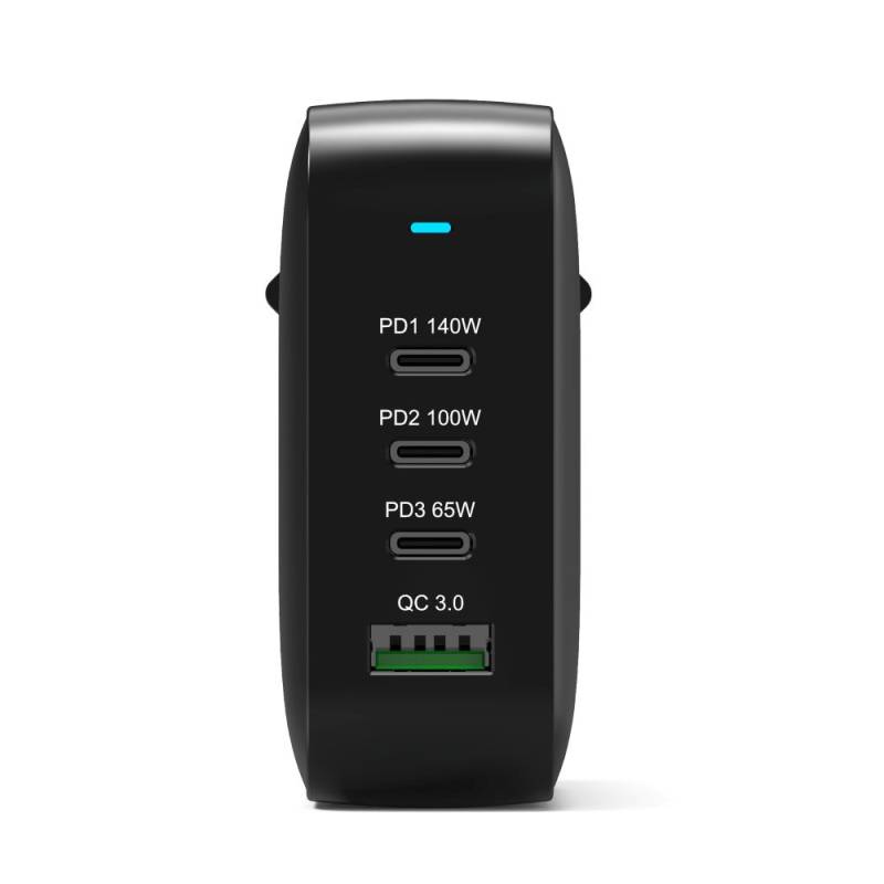 Chargeur mural PRO USB-C GaN 165W PD 3.1 + câble USB-C 2m