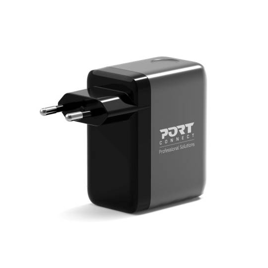 70W GaN USB-C PD Wall Charger with OLED Display | PORT Connect