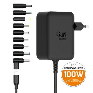 Alimentation secteur universelle GaN2 100W PORT Connect | Chargeur USB-C & Multi-marques