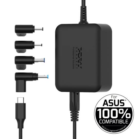 ASUS®-compatible 100W GaN2 power supply | PORT Connect USB-C Power Delivery charger