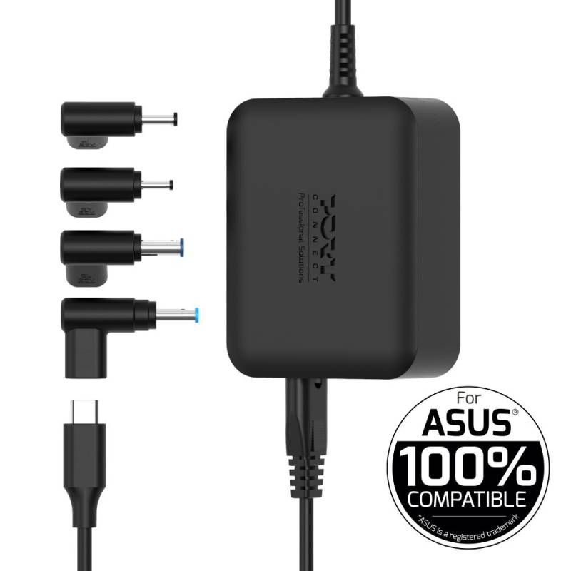 Alimentation GaN2 100W compatible ASUS® | Chargeur PORT Connect USB-C Power Delivery