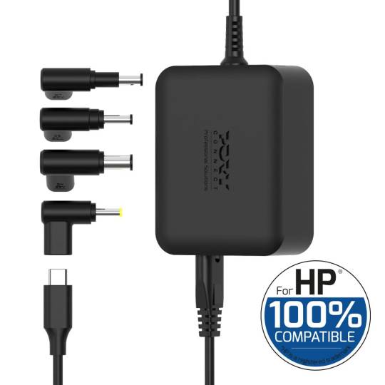 HP® 100 W GaN USB-C Power Adaptor – PORT Connect