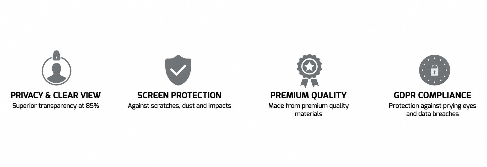 Choosing the right privacy filter